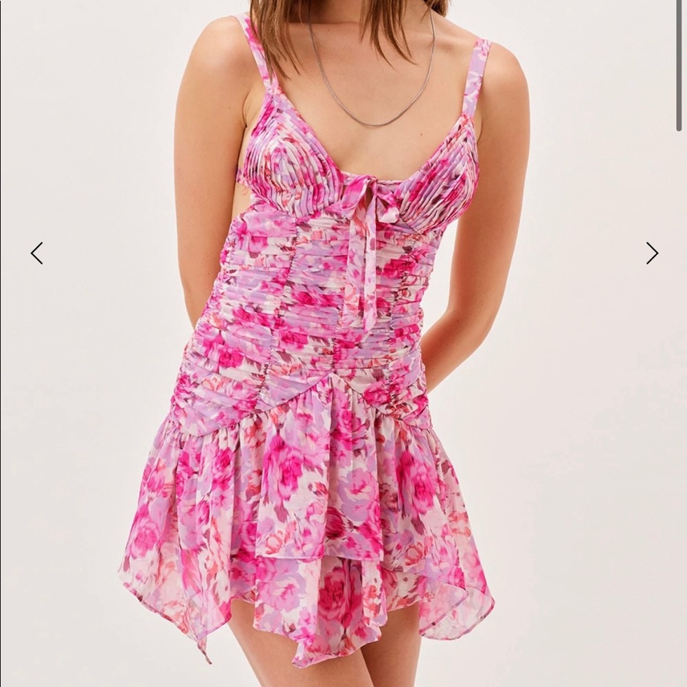 For Love and Lemons Kacey Mini Dress
